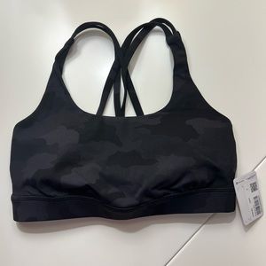 Lululemon Energy Bra - Heritage Camo Deep Coal